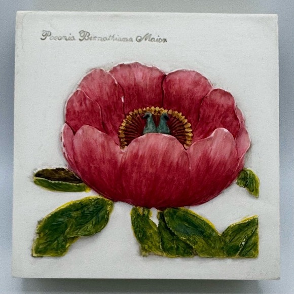 Ibis & Orchid Box of Light Peony‎ design Tea Light Holder Floral Trinket Box - Picture 4 of 11